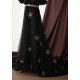 Faeries Daffodil Yoru Nova Black Gold Embroidered Daily and Trailing One Piece(Reservation/Full Payment Without Shipping)